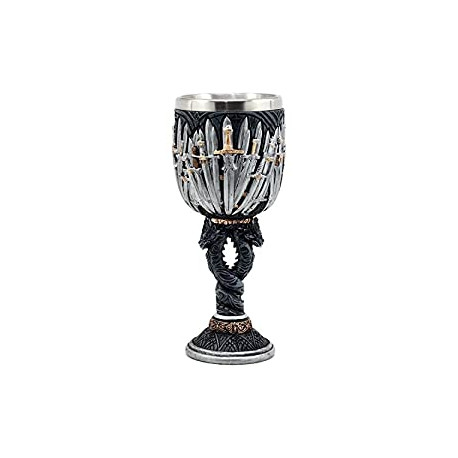 Medieval Twisted Dragons Iron Throne Legend Of The Swords Wine