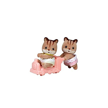 Calico Critters Hazelnut Chipmunk Twins (Style may Vary)