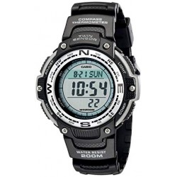 Casio Men's SGW100-1V Twin Sensor Digital Black Watch