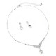 Silver Crystal Rhinestone Bridal Wedding Party