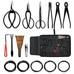 Bonsai Tools and Supplies 10 Piece Indoor Garden Tree Shears Kit