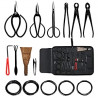 Bonsai Tools and Supplies 10 Piece Indoor Garden Tree Shears Kit