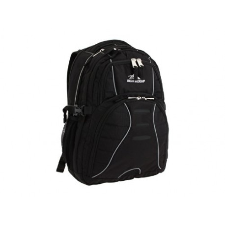 High Sierra Swerve Laptop Backpack, Black, One Size
