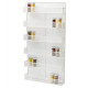 6 Tier Wall Mounted Spice Rack Organizer