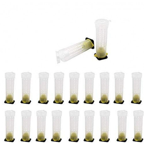 Queen Bee Roller Cage Beekeeping Equipment Insects Tools.(20pcs)