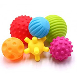 6 Pack Sensory Balls Spray Water Toy for Baby and Kids