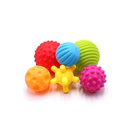 6 Pack Sensory Balls Spray Water Toy for Baby and Kids