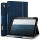 iPad Air 4 Case 10.9'' with Pencil Holder Typing Angle Auto Sleep/Wake Function 10.9'' iPad Air 4th Generation Case(Blue)