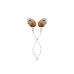 House of Marley Smile Jamaica Wired Noise Isolating Headphones with Microphone, Mint