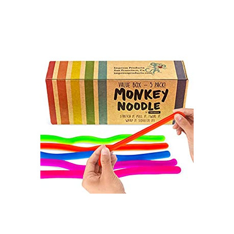 5-Pack of Stretchy String Fidget