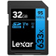 Lexar Professional 633x 32GB SDHC UHS-I Card, Up To 95MB/s Read