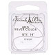 Medium French Wire Bullion, 14-Inch, Silver Arts Crafts