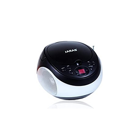 JJ-Box89 Sport Portable Stereo CD Player with AM/FM Stereo Radio and Headphone Jack