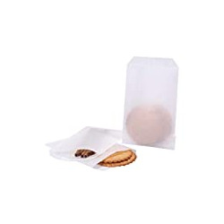 Flat Glassine Waxed Paper Treat Bags 4x6 Semi-Transparent