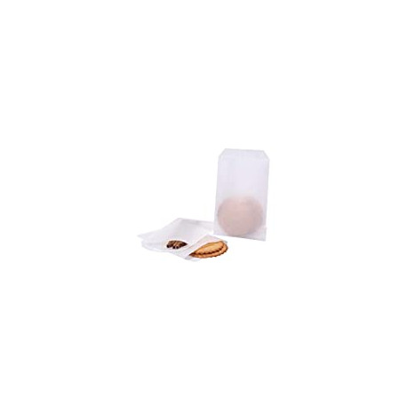 Flat Glassine Waxed Paper Treat Bags 4x6 Semi-Transparent