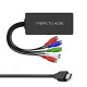YPbPr to HDMI Converter, 5RCA Video Audio to HDMI Converter