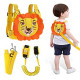 Toddler Leash for Boys, 4-in-1 Leash for Kids (Lion)