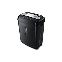 Aurora AU740XA 7-Sheet CrossCut Paper / Credit Card Shredder with Basket, Black