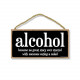 Alcohol Because No Great Story Started with Someone Eating a Salad, 5 inches by 10 inches