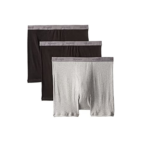 Hanes Men's Big Boxer Brief (Pack of 3)