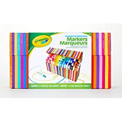 Washable Mini Markers, 64 Count, Gift for Kids