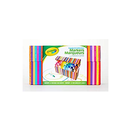 Washable Mini Markers, 64 Count, Gift for Kids