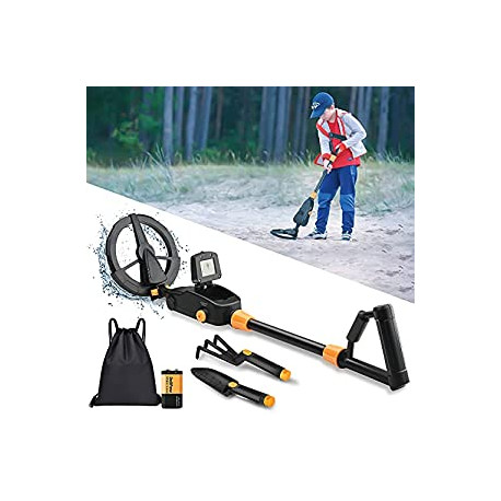 Metal Detector for Kids - 7.4 Inch Waterproof Kid Metal Detectors Gold Detector