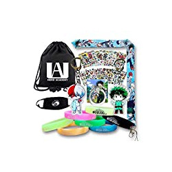 Gift Sets, Including Drawstring Bag Backpack, Lanyard, Cartoon Laptop Stickers