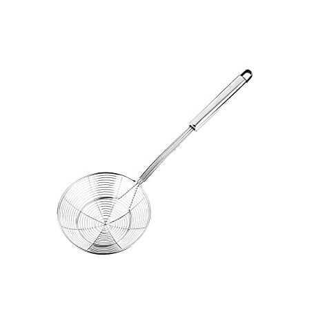 Kitchen Utensils Wire Strainer Pasta Strainer Spoon, 5.4 Inch