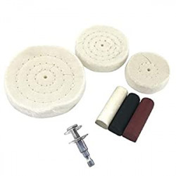 7-Piece Buffing Kit with 3 Compound