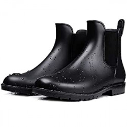 Women's Short Rain Boots Waterproof