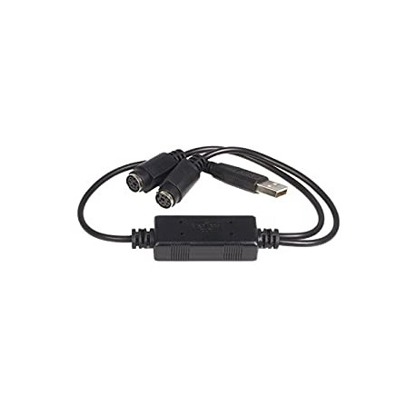 USB to PS/2 Adapter for Keyboard and Mouse