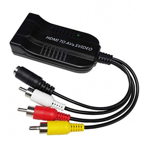HD 1080p HDMI to Male AV 3RCA