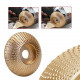 Tool Abrasive Disc for 5/8 Inch Sanding Carving Shaping Polishing (Gold+Arc)