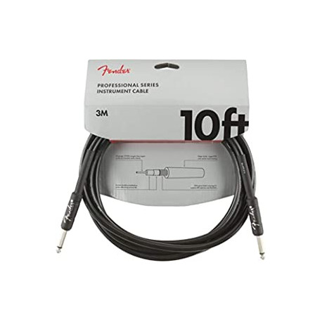 Fender Professional 10' Instrument Cable - Black