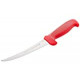 Curved Semi-Stiff, Red Boning Knife, 6