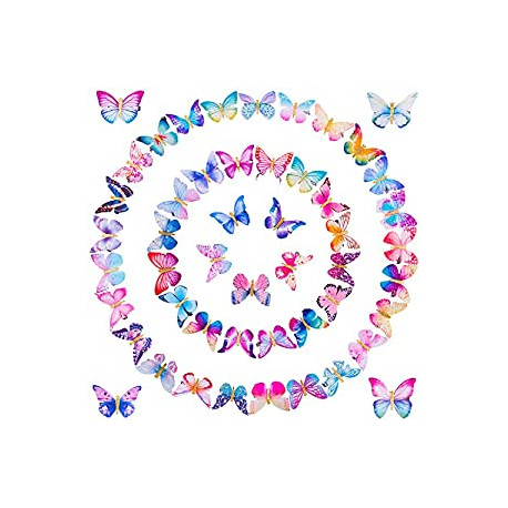 50 Pcs Butterfly Clips 90s Butterfly Hair Clip Alligator