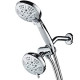 48-setting Luxury 3-way Shower Head/Handheld Combo