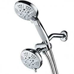 48-setting Luxury 3-way Shower Head/Handheld Combo