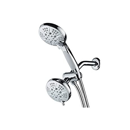48-setting Luxury 3-way Shower Head/Handheld Combo