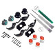 2-Pack Replacement Thumbsticks Joysticks Black Replacement LB RB