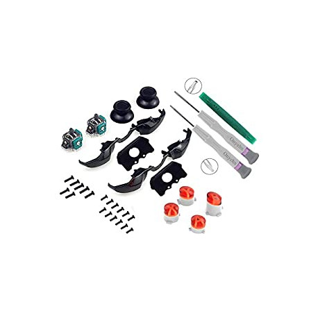 2-Pack Replacement Thumbsticks Joysticks Black Replacement LB RB