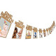 1st Birthday Baby Photo Banner