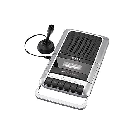Jensen Portable Cassette Player and Recorder - AC-DC