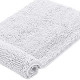 Water Absorbent Bedroom Area Rugs, 24 x 42 - Inch, Pure White