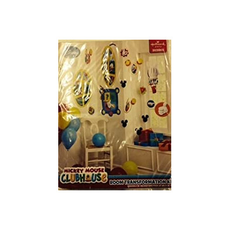 1 X Mickey Mouse Clubhouse Room Transformation Kit by Hallmark
