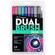 Tombow 56188 Dual Brush Pen Art Markers, Galaxy, 10-Pack