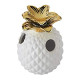 Pineapple Toothbrush Holder, White