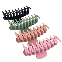 90's Fashion Hair Styling Accessories, 4 Colors Available (4 Packs)