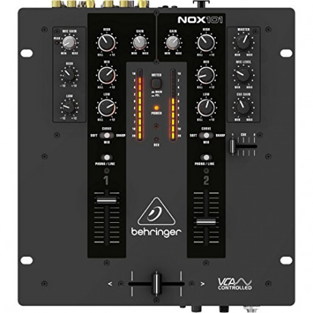 BEHRINGER NOX101 Premium 2-Channel Dj Mixer